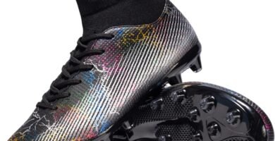 Hixingo Kids Football Boots, Lightning Pattern Soccer Athletics High Top Training Shoes Teenager Boys Girls Cleats Football Boots Professional Running Shoes Unisex Sneakers Hixingo Kids Football Boots, Lightning Pattern Soccer Athletics High Top Training Shoes Teenager Boys Girls Cleats Football Boots Professional Running Shoes Unisex Sneakers