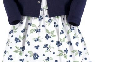 Hudson Baby Baby Girls’ Casual Dress Hudson Baby Baby Girls’ Casual Dress
