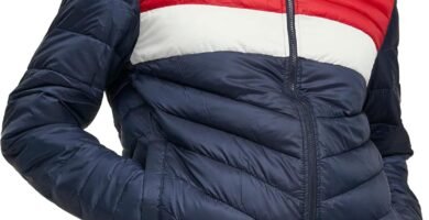 JACK & JONES Mens JJE Hero Minimalist Puffer Hood Lightweight Jacket