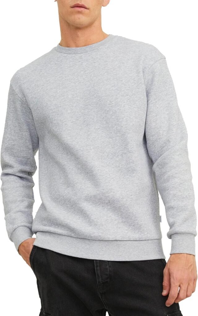 JACK & JONES Men’s Jjebradley Sweat Crew Noos Sweatshirt JACK & JONES Men’s Jjebradley Sweat Crew Noos Sweatshirt