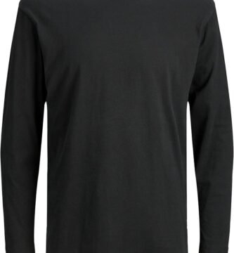 JACK & JONES Men’s Jjenoa Tee O-Neck Ls Noos Long Sleeve Top