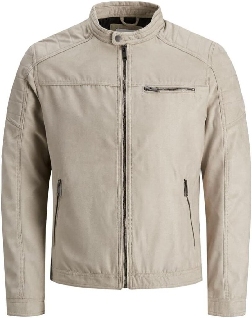JACK & JONES Mens Suede Jacket JACK & JONES Mens Suede Jacket