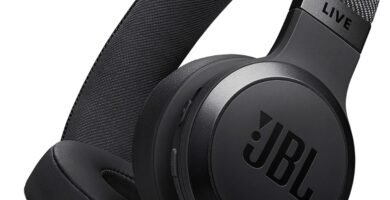 JBL Live 670NC Wireless On-Ear Headphones with Noise-Cancelling Technology and 65-Hour Battery Life, Black