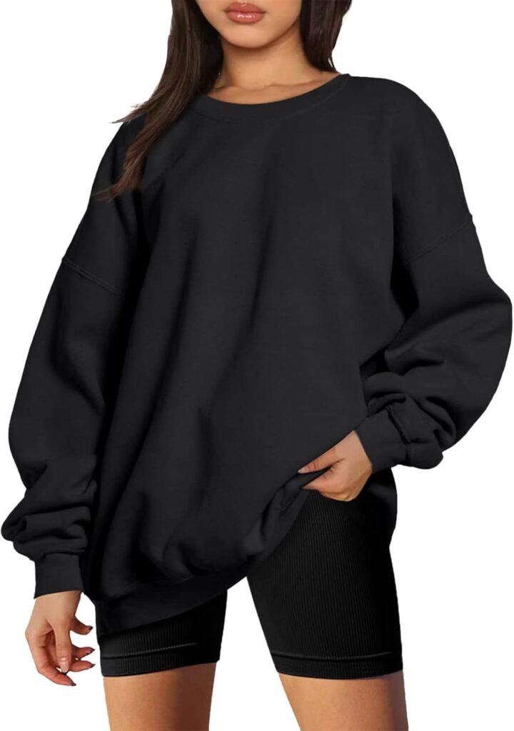 JISUXIAB Oversized Sweatshirts Dress For Women Ladies Uk Plain Casual Trendy Jumpers Top Winter Warm Long Pullover Solid Color Long Sleeve Crewneck Fleece Lightweight Tunic Tops Hoodies JISUXIAB Oversized Sweatshirts Dress For Women Ladies Uk Plain Casual Trendy Jumpers Top Winter Warm Long Pullover Solid Color Long Sleeve Crewneck Fleece Lightweight Tunic Tops Hoodies
