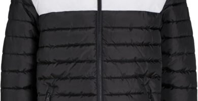 Jack and Jones Mens Hooded Padded Jacket