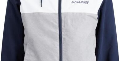 Jack and Jones Mens Rush Hooded Bomber Jacket