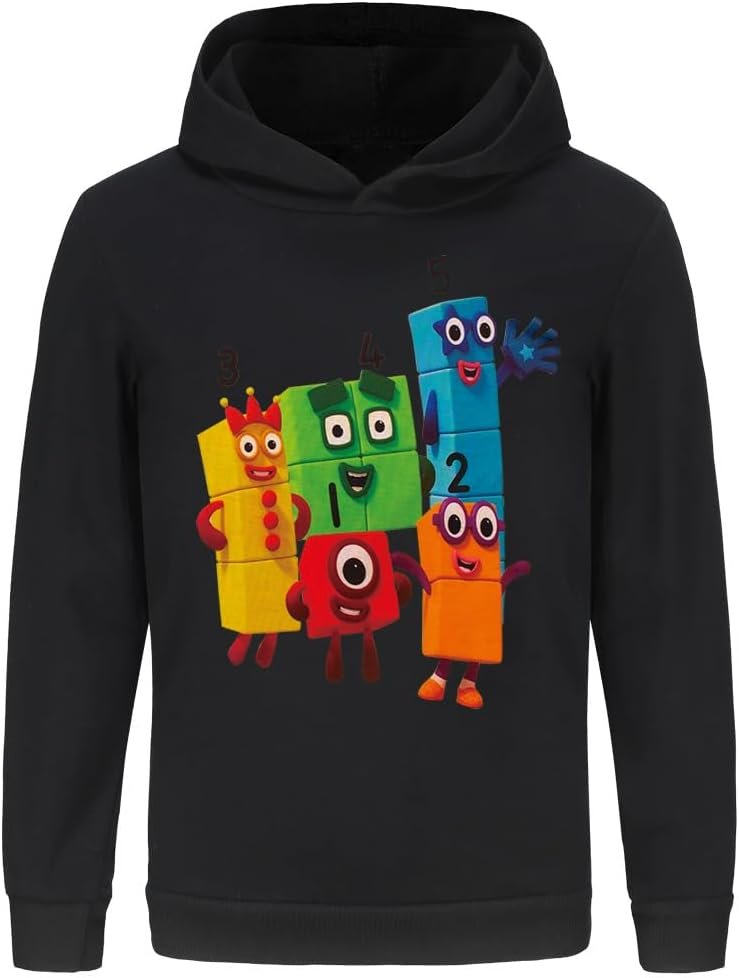 Jicahond Cartoon Printing Fashion Hooded Sweatshirt Top for Boys & Girls Jicahond Cartoon Printing Fashion Hooded Sweatshirt Top for Boys & Girls