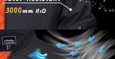 KEFITEVD Bomber Jacket Men Winter Military Flight Jacket Windproof Warm Cargo Coats with 4 Pockets
