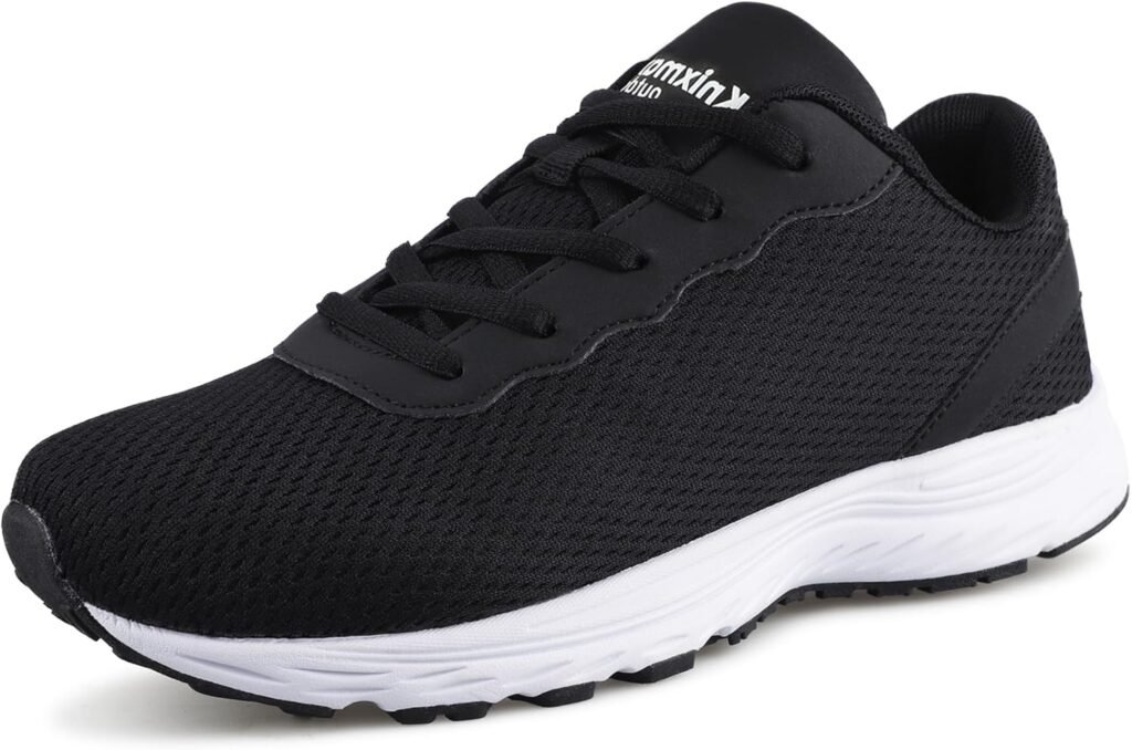 Knixmax Outdoor Extra Wide Fit Trainers Lightweight Running Walking Shoes Breathable Comfortable Diabetic Shoes Athletic Gym Sneakers for Men Women