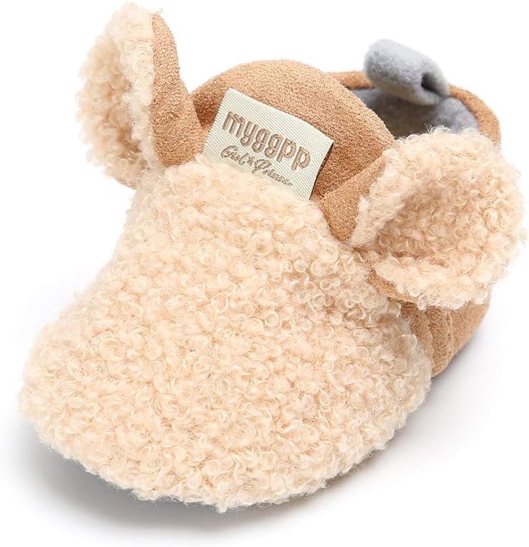 LACOFIA Baby Boys Girls Anti-Slip Soft Sole Winter Warm Booties LACOFIA Baby Boys Girls Anti-Slip Soft Sole Winter Warm Booties