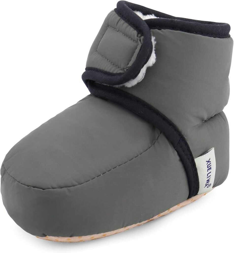 LACOFIA Baby Boys Girls Anti-Slip Soft Sole Winter Warm Slipper Boots Infant Crib Shoes LACOFIA Baby Boys Girls Anti-Slip Soft Sole Winter Warm Slipper Boots Infant Crib Shoes