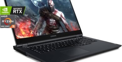 Lenovo 2023 Legion 5 15.6″ 120Hz IPS FHD Gaming Laptop, AMD Ryzen 5 5600H 6-Core, GeForce RTX 3050 Ti, 16GB RAM, 1TB NVMe SSD, Backlit Keyboard, Ethernet, WiFi 6, Win11