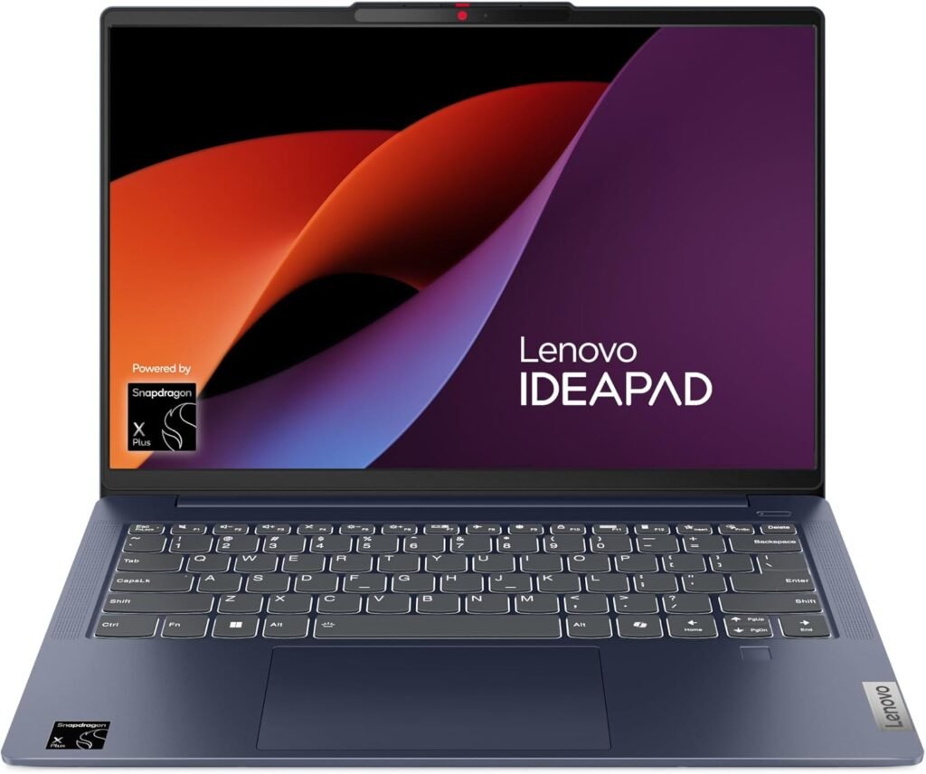 Lenovo IdeaPad Slim 5x | Snapdragon X Plus Powered AI | Copilot+ PC | Up to 19 hours battery life | 14 Inch Full HD | 16GB RAM | 512GB SSD | Windows 11 | Includes Bluetooth Silent Mouse