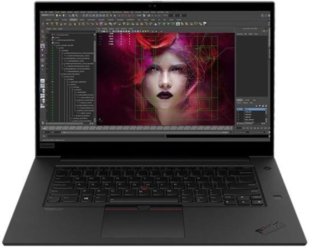 Lenovo ThinkPad P1 Gen 3-4K UHD OLED Touchscreen, 2TB PCIe Gen 4.0 x4 NVMe, i7-10875H, 32GB RAM, Nvidia Quadro T1000, Fingerprint & SD Card Reader, vPro, UK Backlit Keys, Windows 11 Pro (Renewed)