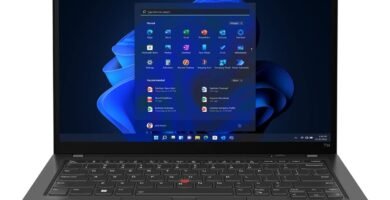 Lenovo ThinkPad T14 Gen 3 (2023) 14″ 2.2K IPS Laptop 12th Intel i7-1270P 12-Core Iris Xe Graphics 40GB DDR4 2TB SSD Backlit Keyboard Fingerprint Thunderbolt 4 WiFi 6E Windows 11 Pro w/RATZK 32GB USB