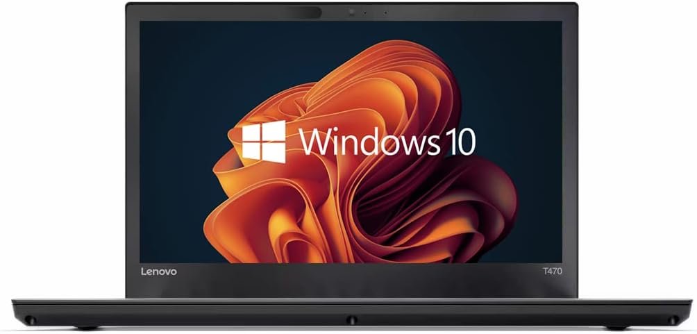 Lenovo ThinkPad T470 Ultrabook – 14in HD (1366×768) Core i5-6200U 8GB 256GB SSD HDMI USB-C WebCam WiFi Windows 10 Professional 64-bit PC Laptop (Renewed)