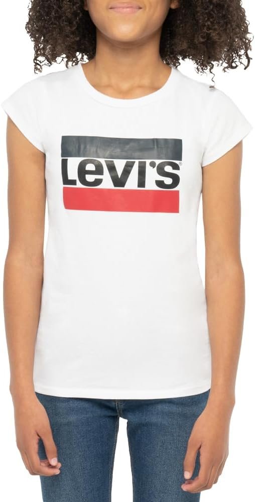 Levi’S Kids Lvg Sportswear Logo Tee Girl’s 10-16 Years