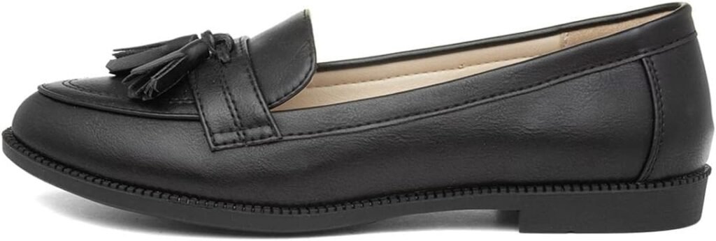 Lilley Anais Womens Black Matte Loafer