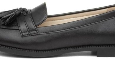 Lilley Anais Womens Black Matte Loafer