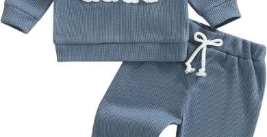 MAHUAOYIXI Infant Toddler Baby Boy Girl Fall Winter Clothes 2Pcs Set Long Sleeve Solid Color Sweatshirt Pullover Tops Letter Embroidery + Elastic Waist Pants Trousers Outfits Tracksuit MAHUAOYIXI Infant Toddler Baby Boy Girl Fall Winter Clothes 2Pcs Set Long Sleeve Solid Color Sweatshirt Pullover Tops Letter Embroidery + Elastic Waist Pants Trousers Outfits Tracksuit