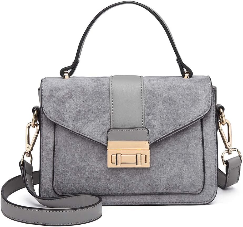 MISS LULU Women Top Handle Bag Handbags Shoulder Bag Elegant Modern for Work Shopping Travel MISS LULU Women Top Handle Bag Handbags Shoulder Bag Elegant Modern for Work Shopping Travel