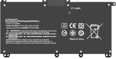 MJXYXCDH HT03XL HP Laptop Battery fit for Pavilion HP 14-CE 14-CF 14-CK 14-CM 14-DF 14-DH 14-MA 14Q-CS 14Q-CY 14S-CF 14S-CR 15-CS 15-CW 15-DA 15-DB 15G-DR 15T-DA (11.4V 3470mah 41.04Wh)