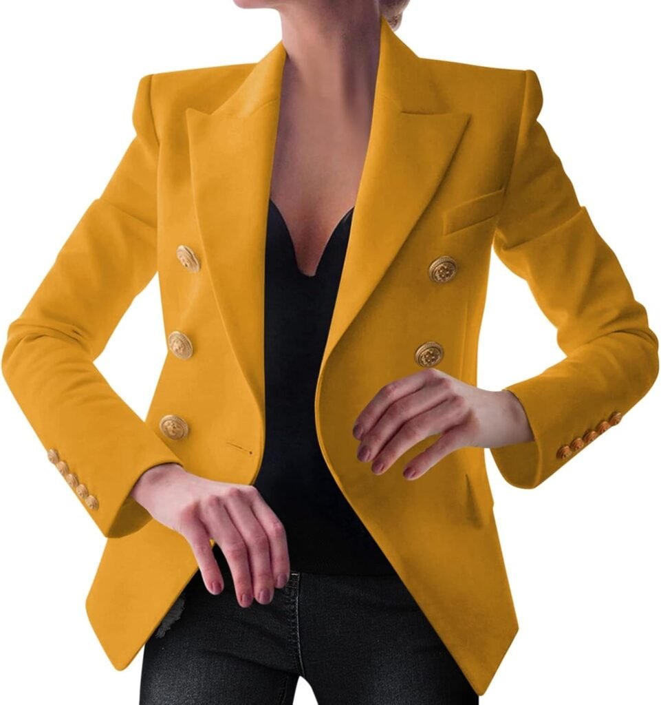 MODSGUE Short Cardigan Women’s Lapel Outfit Cardigan Stylish Business Blazer Thin Tops with Buttons Fashion Streetwear Teenager Office Suit Jacket