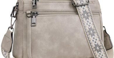 MUIIKOLA Cross Body Bag Women，Crossbody Bags For Women Purses for Women Trendy,Leather Medium Crossbody Bag, Women’s Shoulder Handbags Built in Wallet Adjustable wide shoulder straps