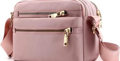 MULTIONS Women’s Crossbody Bag, Multi Pocket Messenger Bag Shoulder Bag Travel Bag Handbags for Men&Women Suitable Shopping Travel Appointment Hiking Daily (M,Pink) MULTIONS Women’s Crossbody Bag, Multi Pocket Messenger Bag Shoulder Bag Travel Bag Handbags for Men&Women Suitable Shopping Travel Appointment Hiking Daily (M,Pink)