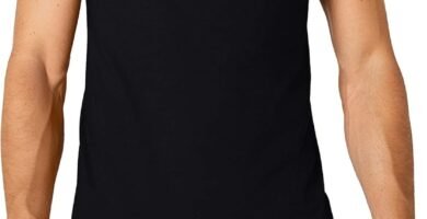 Marvel Men’s Comic Strip Logo T-Shirt