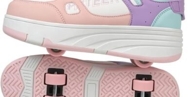 Mateju Kids Roller Skates Shoes for Boys Girls Technical Skateboarding Shoes with 4 Wheels Removable Unisex Teenager Outdoor Parkour Shoes Fashion Sneakers Trainers Sports Shoes Mateju Kids Roller Skates Shoes for Boys Girls Technical Skateboarding Shoes with 4 Wheels Removable Unisex Teenager Outdoor Parkour Shoes Fashion Sneakers Trainers Sports Shoes