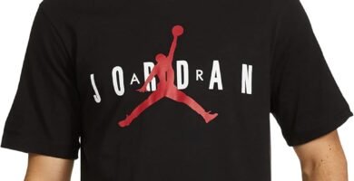 NIKE Men’s M J Ss Ctn Jrdn Air Wrdmrk T-Shirt