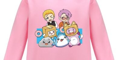 OAIXIUR Boys Foxy and Boxy Hoodie Kids Casual Sweatshirts Teens Cotton Jumper