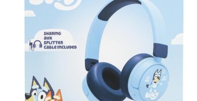 OTL Technologies BL1076 Bluey Wireless Kids Headphones – Blue