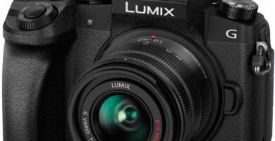 Panasonic LUMIX DMC-G7KEB-K Professional Camera with Lens – Black, 14 – 42 mm