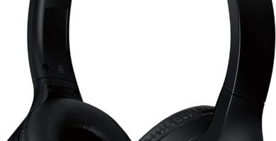 Panasonic RB-HF420BE-K Bluetooth On-Ear Headphones, Voice Control, Wireless, Up to 50 Hours Battery Life – Black