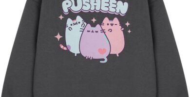 Pusheen Pastel Girls Grey Sweatshirt | Cute Kawaii Cat Graphic Jumper | Long Sleeve Pullover for Kids & Teens | Cosy Casual Merchandise for Cat Loving Kids Pusheen Pastel Girls Grey Sweatshirt | Cute Kawaii Cat Graphic Jumper | Long Sleeve Pullover for Kids & Teens | Cosy Casual Merchandise for Cat Loving Kids