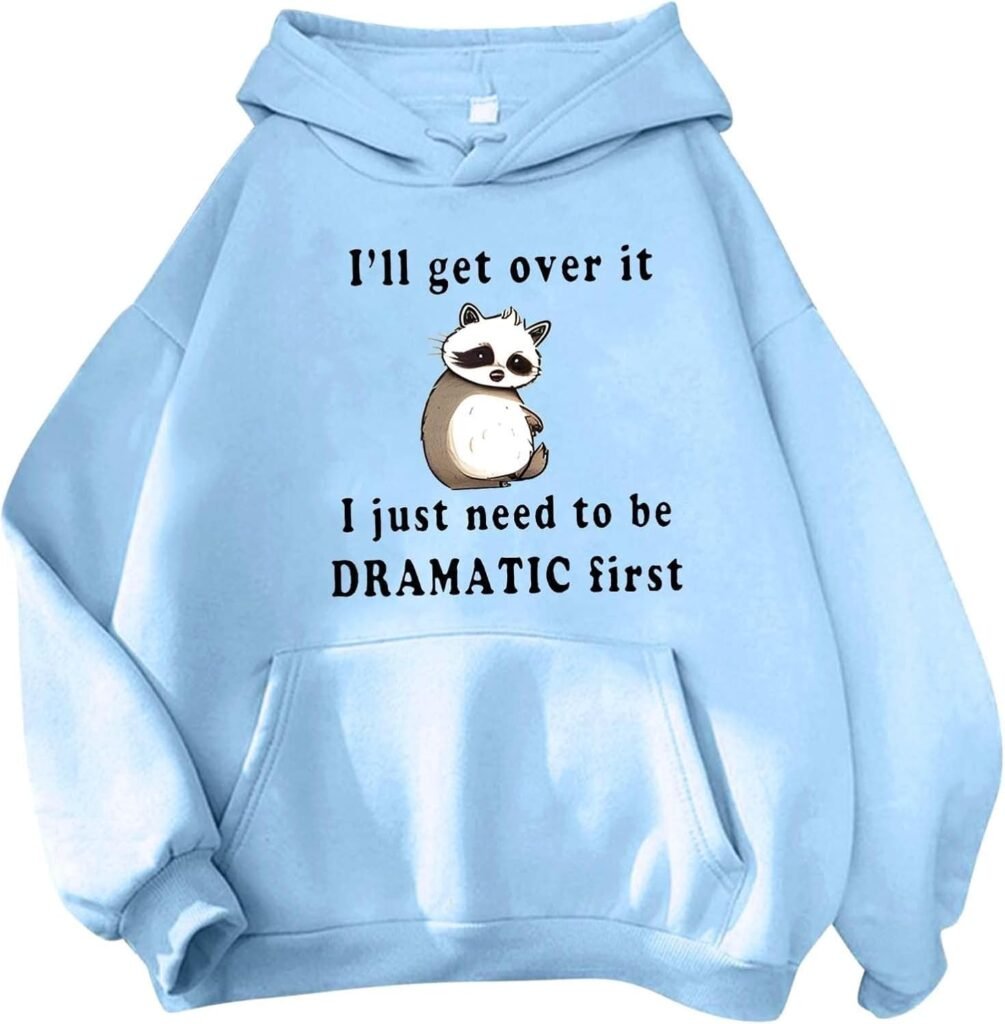 Qixiu Hoodies for Women Uk Clearance Plus Size Workout Ladies Sweatshirts Summer Ladies Pullover Lightweight Trendy Fall Tops Basic Letter Print Pullover Woman Fall Clothes