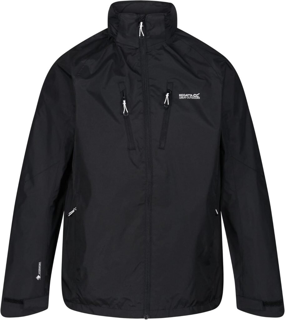Regatta Men’s Men’s Calderdale V Waterproof Jacket Mens Calderdale V Full Zip Waterproof Jacket