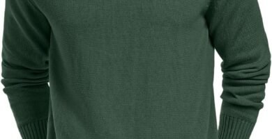 Sailwind Mens Jumpers 100% Cotton Warm Knitted Crew Neck Jumper Long Sleeve Soft Cozy Knitwear Pullover Sweaters for Men