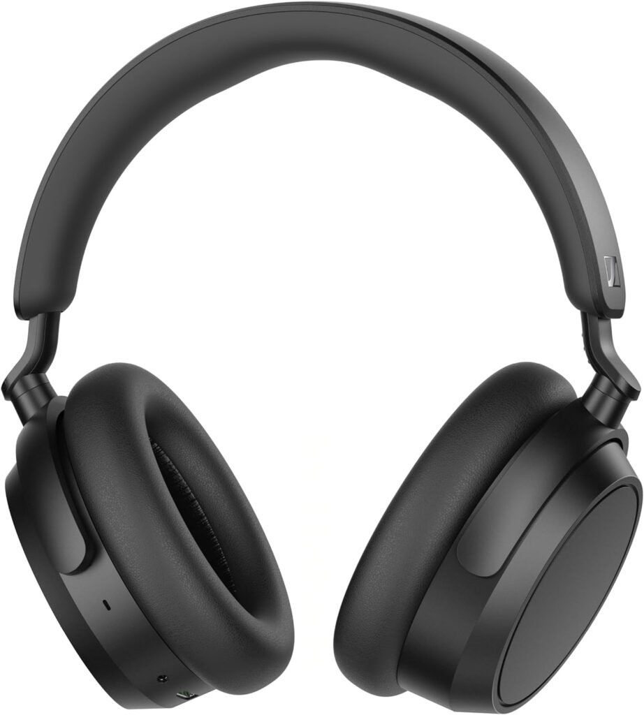 Sennheiser ACCENTUM Plus Wireless Bluetooth Headphones Audio with Quick-Charge Feature, 50-Hour Battery Playtime, Adaptive Hybrid ANC, Sound Personalization and Touch Controls – Black