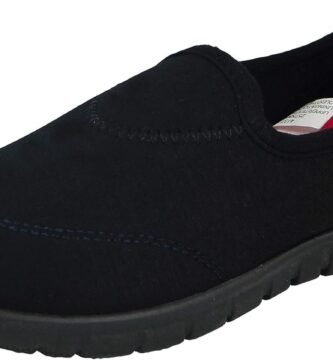 Solewish Women Slip On Memory Foam Flexi Walk Sports Pumps