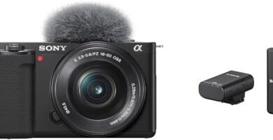 Sony Alpha ZV-E10L | Camera Lens Kit with Microphone