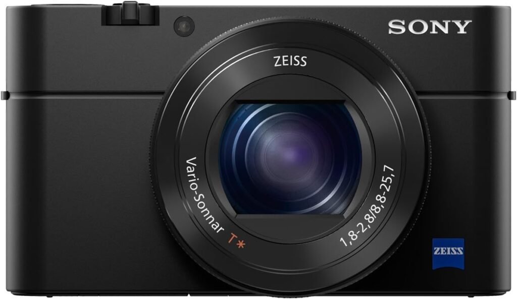 Sony DSCRX100M4 Advanced Digital Compact Premium 4K Camera (EVF, 4K Movie, 40 x Slow Motion, Wi-Fi, 180 Degrees Tiltable LCD Screen) – Black [Toma Reino Unido] (Reacondicionado Certificado)