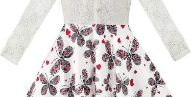 Sunny Fashion Girls Dress Lace Pearl Plum Blossom Elegant Princess Dress Age 7-14 Years Sunny Fashion Girls Dress Lace Pearl Plum Blossom Elegant Princess Dress Age 7-14 Years