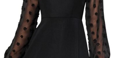 Svanco Womens Wedding Guest Dress Lace Elegant Long Sleeves Black Dress for Party Evening Cocktail Dress Bridesmaid Dress High Waist Hollow Out Casual Dress Vintage Work Dress for Mini Ball Gown Svanco Womens Wedding Guest Dress Lace Elegant Long Sleeves Black Dress for Party Evening Cocktail Dress Bridesmaid Dress High Waist Hollow Out Casual Dress Vintage Work Dress for Mini Ball Gown