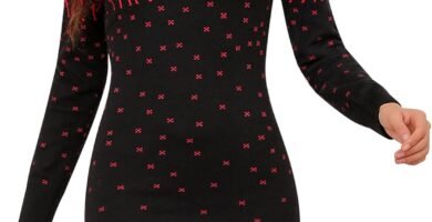 Totatuit Christmas Jumper Dress for Women Novelty Reindeer Snowflakes Knitted Ladies Xmas Dress Long Sleeve Crew Neck Christmas Sweater Pullover Knitwear Totatuit Christmas Jumper Dress for Women Novelty Reindeer Snowflakes Knitted Ladies Xmas Dress Long Sleeve Crew Neck Christmas Sweater Pullover Knitwear