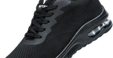 VAVOBIS Safety Trainers Men Womens Safety Shoes with Steel Toe Cap Trainers Non Slip Lightweight Work Trainers Breathable Puncture Proof Work Shoes