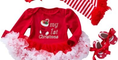 Winmany 4Pcs Newborn Baby Girls Christmas Outfit Headband Tutu Dress Leg Warmer Shoes Set for Baby Girl 0~24 Months Winmany 4Pcs Newborn Baby Girls Christmas Outfit Headband Tutu Dress Leg Warmer Shoes Set for Baby Girl 0~24 Months