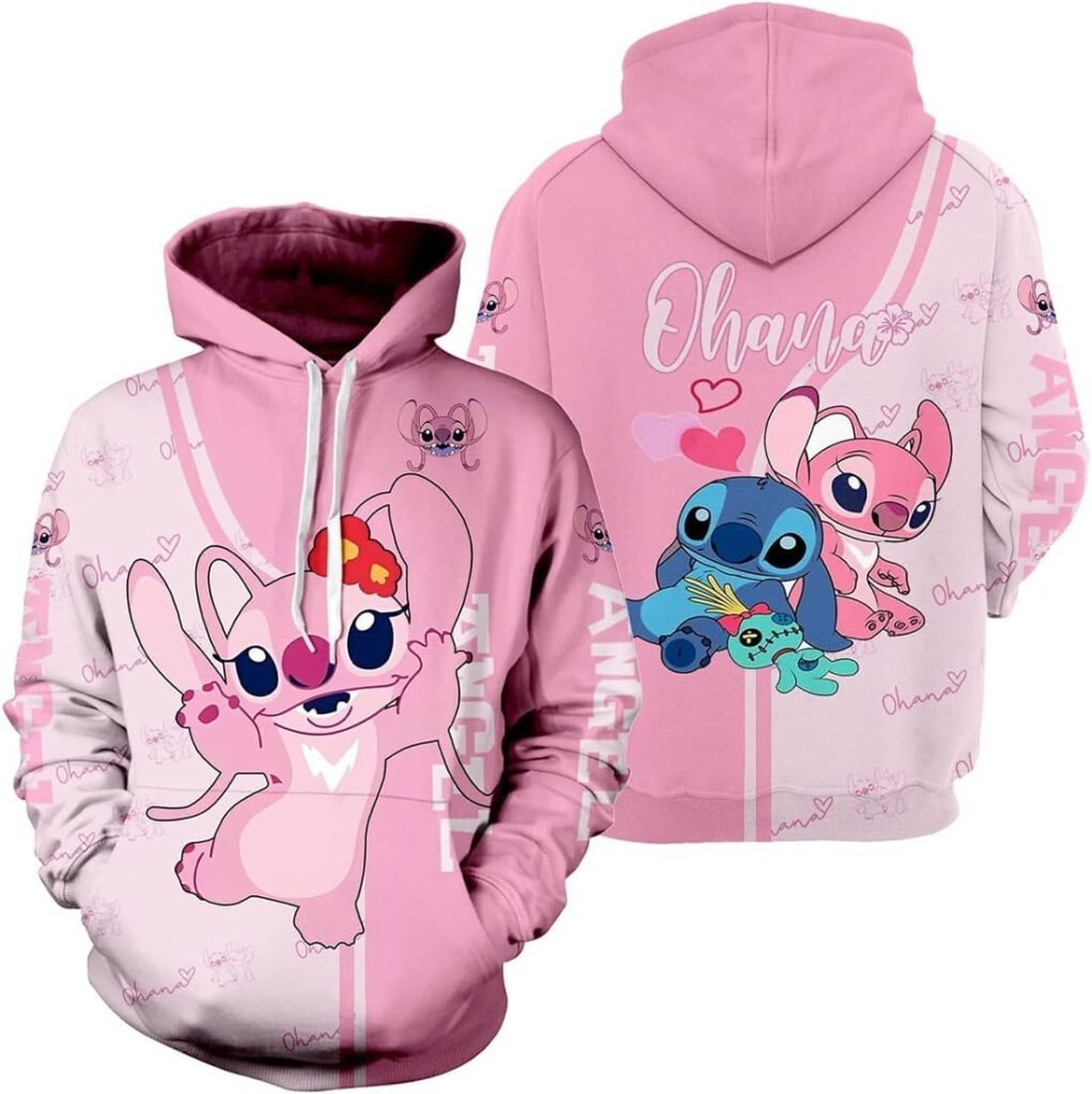 Winter Autumn Girls Long Sleeve Hoodies 3D Cartoon Print With Pocket Pink Blue Pullover Sweatshirt Kids Boys Youtuber Teen Tops Winter Autumn Girls Long Sleeve Hoodies 3D Cartoon Print With Pocket Pink Blue Pullover Sweatshirt Kids Boys Youtuber Teen Tops